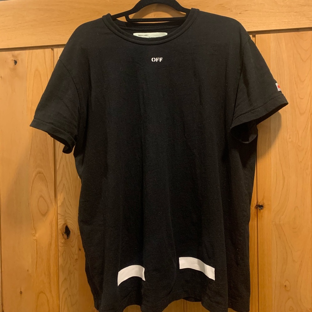 Off White Seeing Things Basic T Shirt sz L